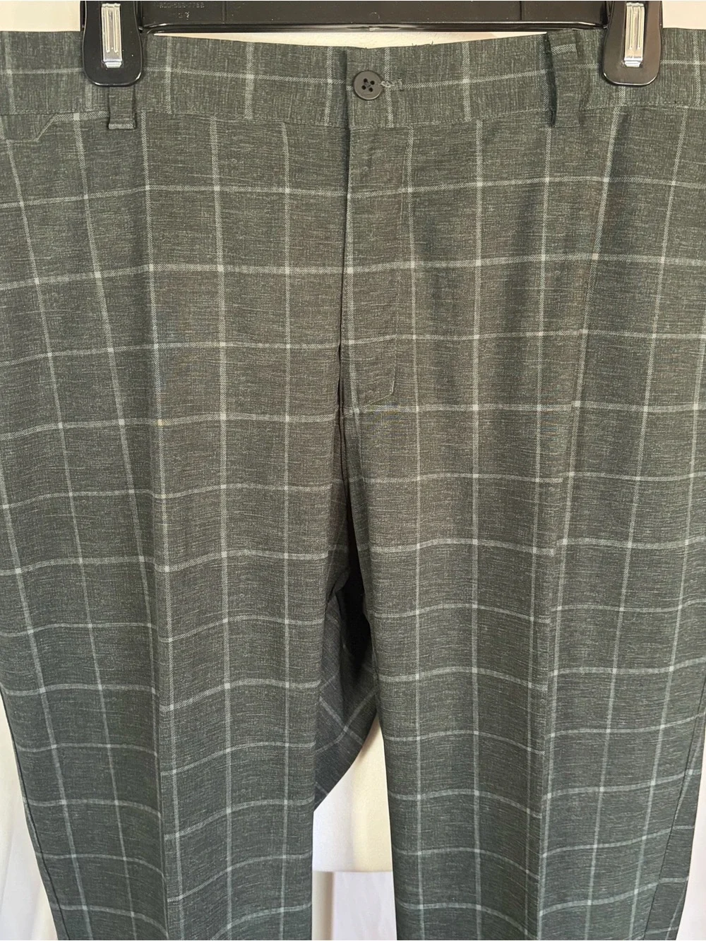 Nike Golf Men’s Tour Dri-Fit Performance Windowpane Pants Charcoal Gray 36 x 30